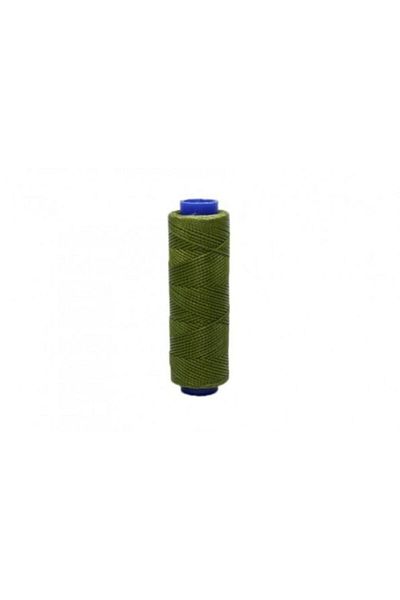 Prestij Boncuk Army Green Waxed Jewelry and Accessory Rosary Thread