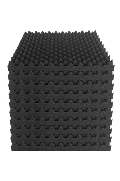 EvimShopping 50 Mm Yanmaz Akustik Yumurta Sünger 50 Dns 100cmx100cm (1m²)