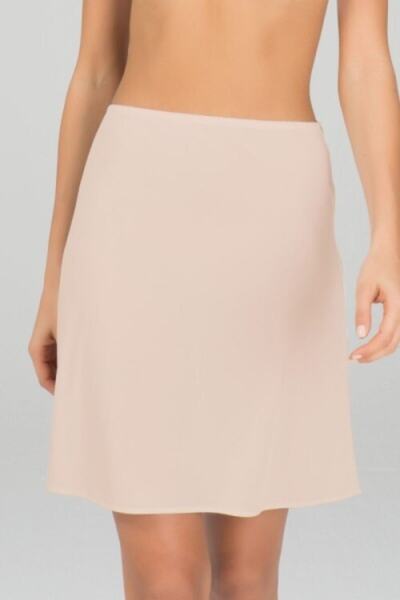 Kom Жіночий бежевий базовий міді-спідничка
