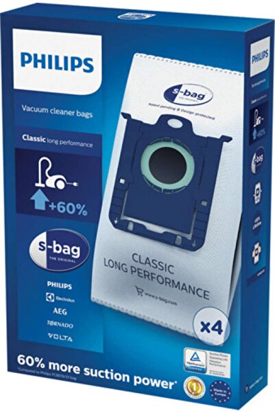 Philips Ηλεκτρική σκούπα S-bag με σακούλα