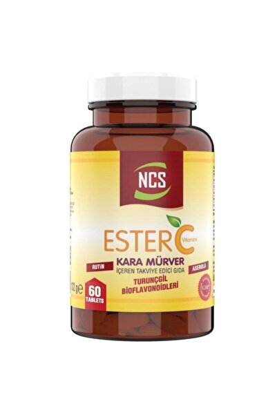 NCS 500 Mg Ester Vitamin C - Black Elderberry 60 Tablets