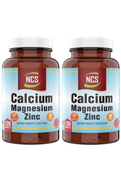 NCS الكالسيوم المغنيسيوم الزنك D&k الكالسيوم 2 X120 قرص