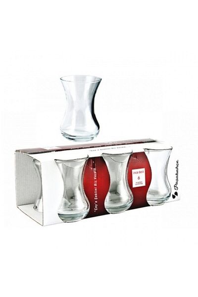 Paşabahçe 12 كوب شاي بخصر رفيع 42381