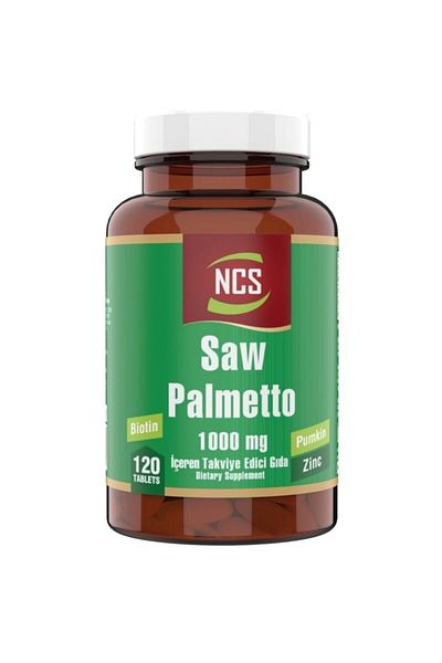 NCS Saw Palmetto 120 Tablet Biotin 60 Tablet 2 Products in 1