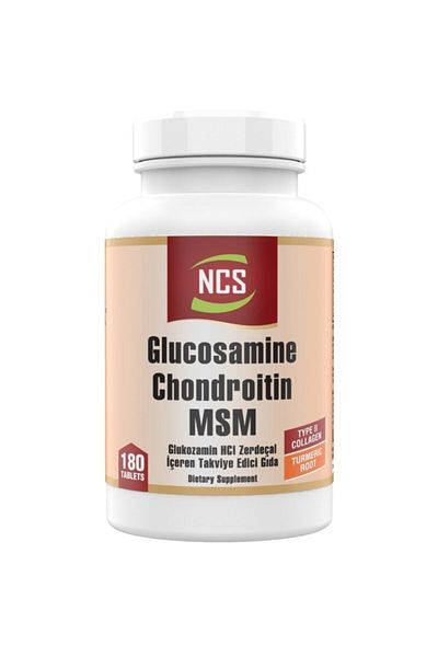 NCS Glucosamine Chondroitin Msm 180 Tablets X 2 Boxes of Glucosamine
