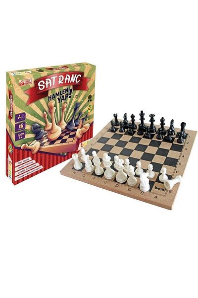 BEMİ Luxury Healthy Wooden Chess