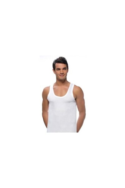 SEDEF YILDIZ Чоловіча біла майка на бретельках, 3 шт.