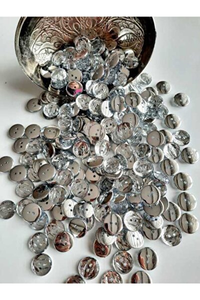 canan dizayn Prozirni kristalni gumb 24, veličina 15 mm (25 komada)