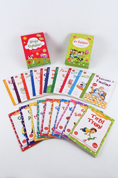 Erdem Çocuk Ilkokul 2. Sınıflar Için Okuma Seti 2 (Kır Öyküleri 10 Kitap - Do...