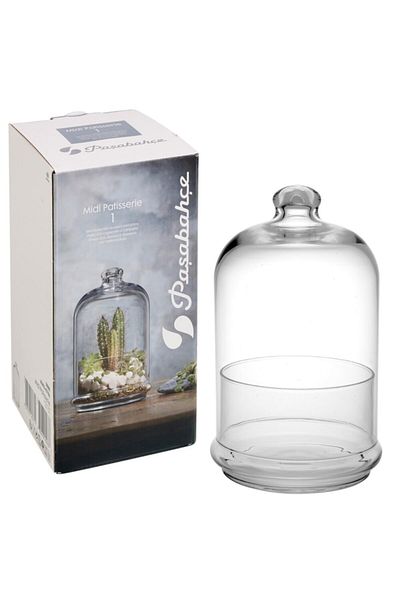 Paşabahçe Midi Patisserie Footed Bell Jar