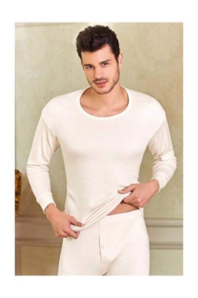 Berrak Ανδρικό Thermal Top 757 Model Ecru - Πακέτο 1