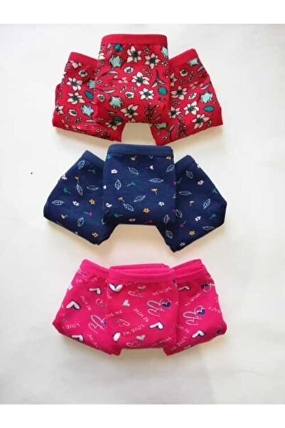 Dondeza Chiloți de bikini din bumbac pentru femei 9 buc