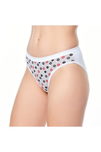 Tutku Chiloți de bikini sezonier Elestan pentru femei, 6 buc