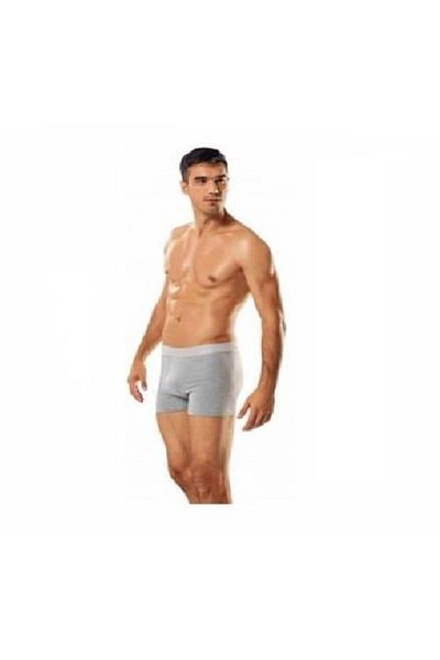 Tutku Ανδρικό λευκό βαμβακερό ελαστάν Lycra Boxer 3 Pack