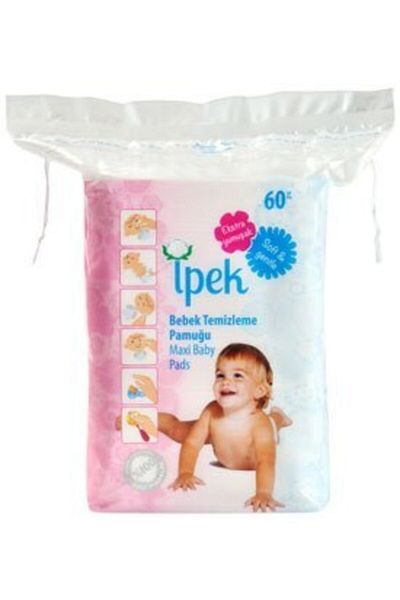 İpek Silk Baby Cleaning Cotton 24 Packs 1440 Pieces 24 Packs *60