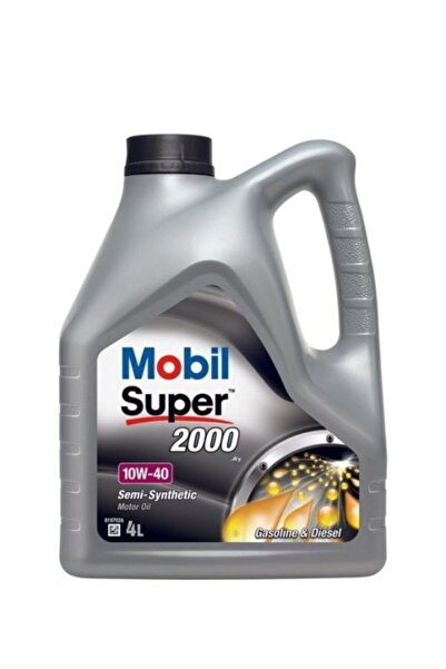 Mobil Süper 2000 10w/40 4 Lt