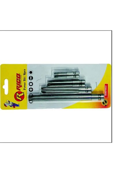 Rico 8 Piece Star Bits Set Ph2x50-75-100-150 Mm