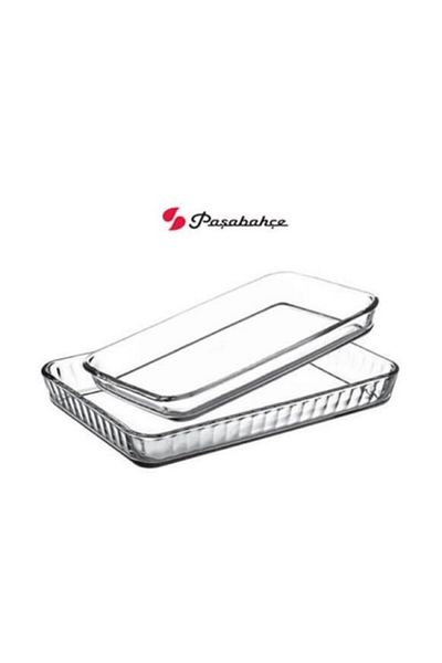 Paşabahçe 159075   2-Piece Pyrex Rectangular Tray