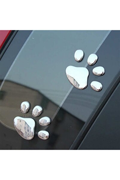 Redline Grafik Köpek Patisi Stiker 2 Adet