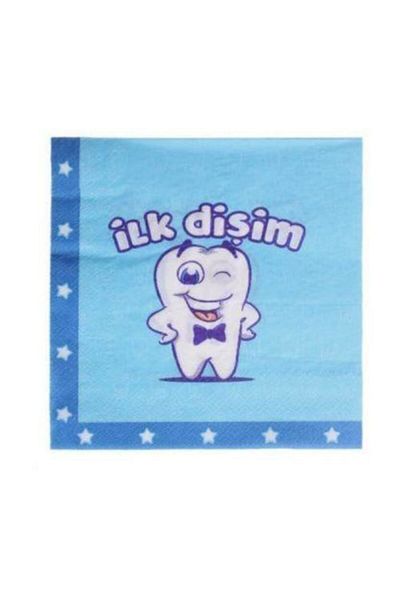 Happyland Male Blue My First Tooth - 20 Pieces 33X33 cm