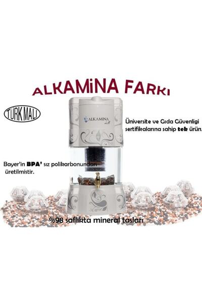 ALKAMİNA Doğal Su Arıtma Ve Mineralendirme Cihazı