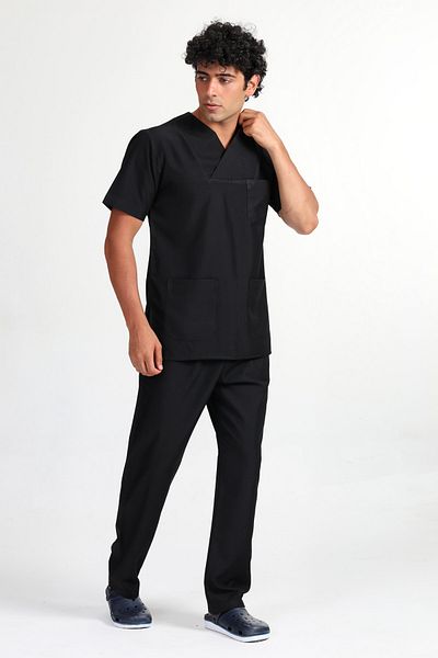 BAŞAK Costum din jerseu veterinar Terikoton Zarfyaka Doctor Nurse (costum de veterinar)