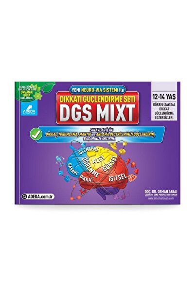 Adeda Yayınları Neuro-via Sistemi Ile Dikkati Güçlendirme Seti 11-14 Yaş