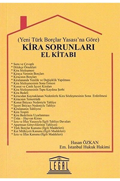 Legal Yayıncılık Kira Sorunları El Kitabı