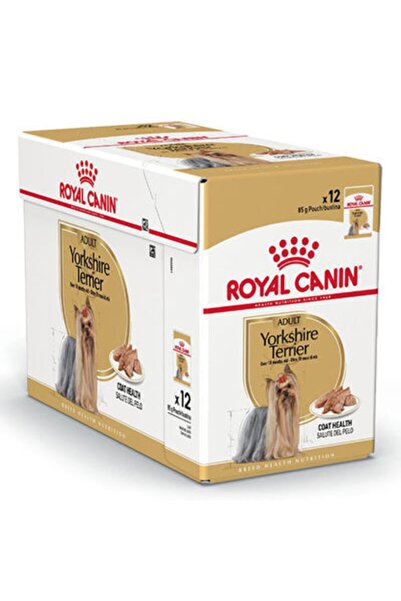 Royal Canin Pouch Yorkshire Terrier Irkı Özel Yaş Köpek Maması 85 Grx3 Adet