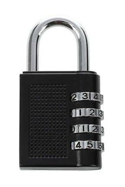 Hünkar Concept 4 Şifreli Asma Kilit Dolap Bavul Kasa Kumbara Kilidi Asma Kilid