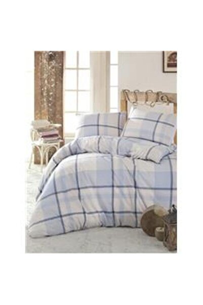 Kristal Svetlo Bračni Set posteljine Sava Plavo