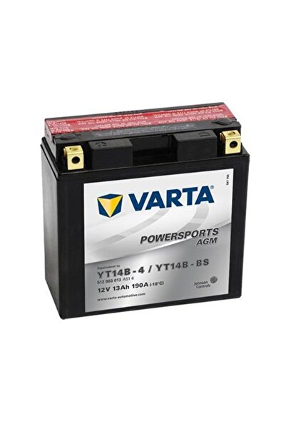 Varta Yt14b-bs 12v 12 Ah Agm Motosiklet Aküsü