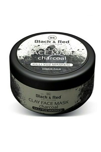 Black Red Charcoal Clay Mask 400 gr8680067324692