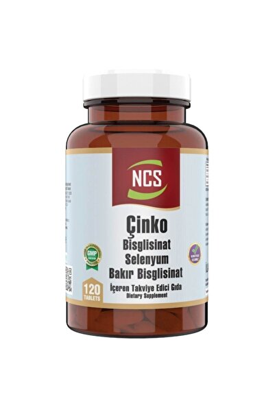 NCS Çinko Bisglisinat Bakır Selenium 120 Tablet Zinc