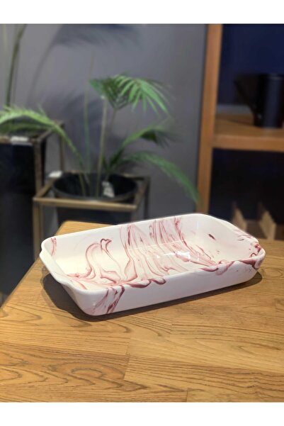 The Mia Lucid Oven Dish -20x35x5 Cm Dried Rose