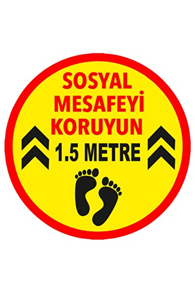 MIGNATIS Molimo vas da održavate socijalnu distancu radi vašeg zdravlja Nalep...