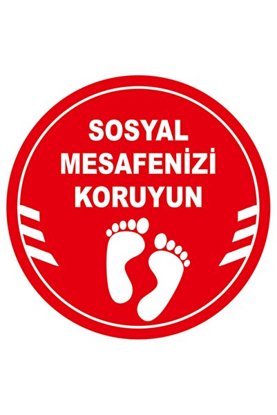 MIGNATIS Zaštitite svoju socijalnu distancu Napisana nalepnica za lepljenje n...