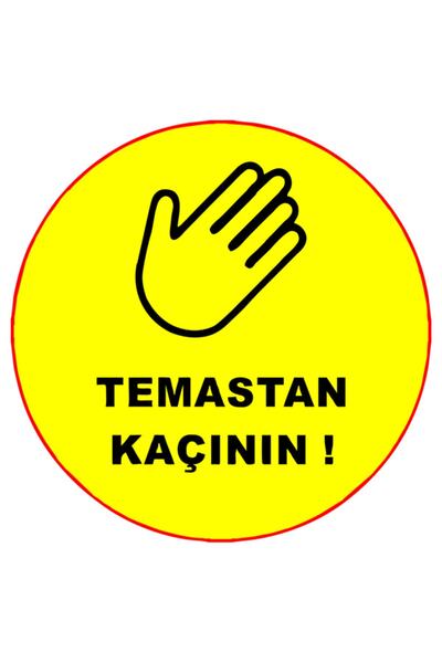 MIGNATIS Izbegavajte kontakt naljepnica za otisak stopala za zid i pod 35x35c...