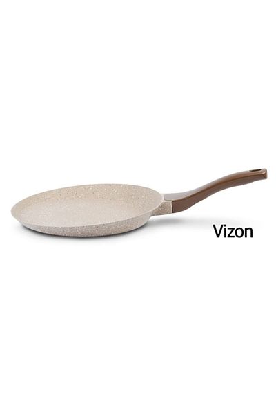 ThermoAD 26 cm Cast Granite Crepe Pan Mink