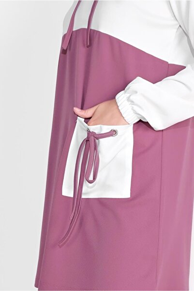 TRENDTESETTÜR Γυναικεία Κρέμα (CREAM-ROSE) Φούτερ με λεπτομέρεια τσέπης 1116