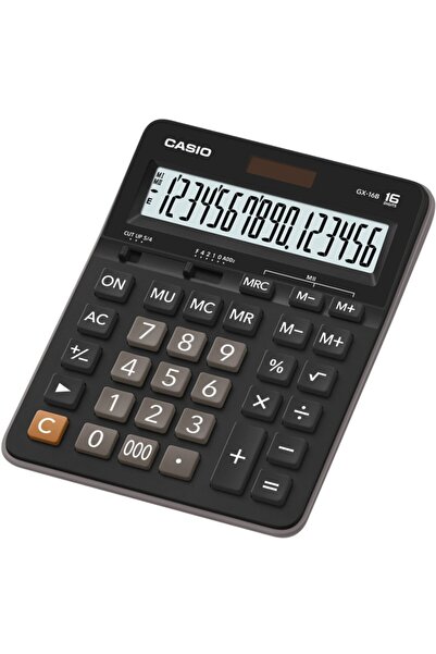 Casio Hesap Makinesi Masa Üstü 16 Hane Gx-16b