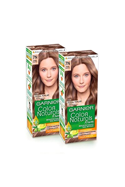 Garnier Color Naturals 7n Doğal Kumral 2 Kutu