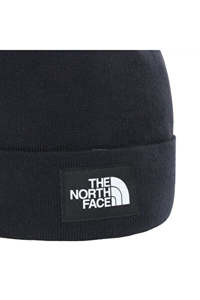 THE NORTH FACE Чорна шапка з переробленого матеріалу для чоловіків - дизайн «Докер»