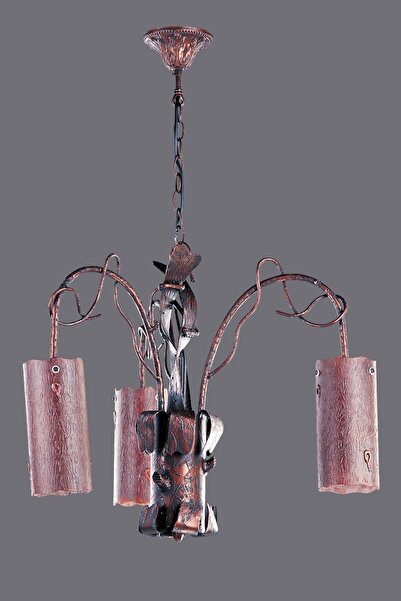 Avize çarşısı 3'lü Lotus Sarkıt Avize