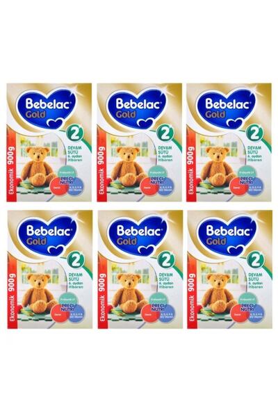 Bebelac Gold Devam Sütü 2 900 Gr (6lı Avantaj Paketi)