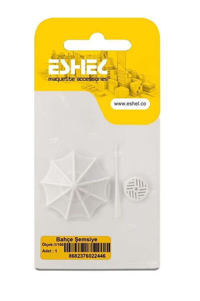 Eshel Model Garden Umbrella 1-150 Scale