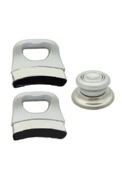 Universal White Handle Handle Set Suitable for Whole Pot Pans