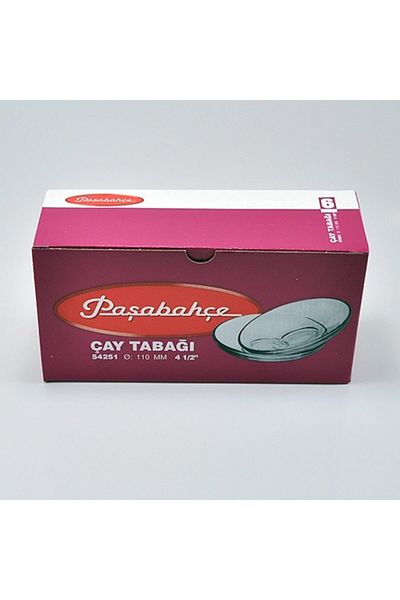 Paşabahçe صحن شاي كبير 6 قطع من Ajda 54251