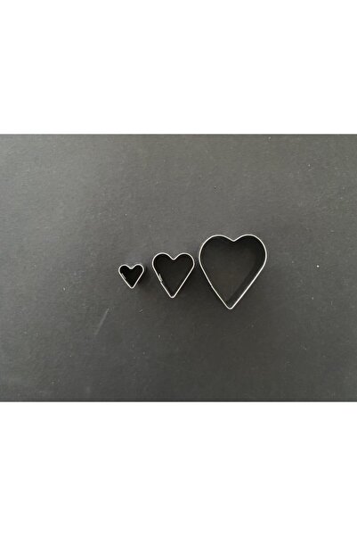 PASTRY PLANET Metal Heart Cutting Set