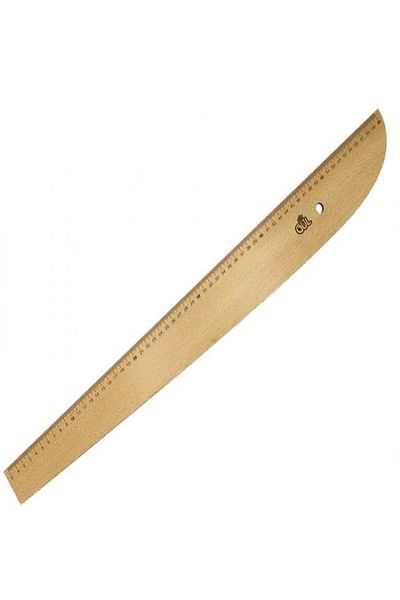 Turhan Brown Straight Riga Ruler